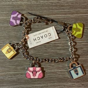 Love love love this Coach charm chain. NWT